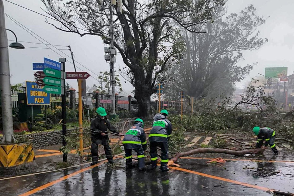 Super Typhoon Egay Whips Baguio City Abs Cbn News 