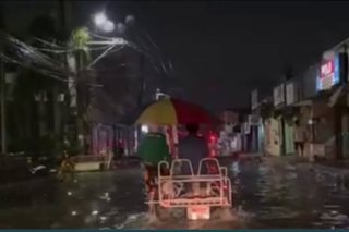 Some Metro Manila roads still flooded after Egay