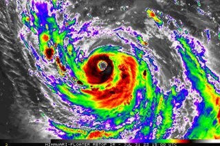 Falcon may become super typhoon: PAGASA