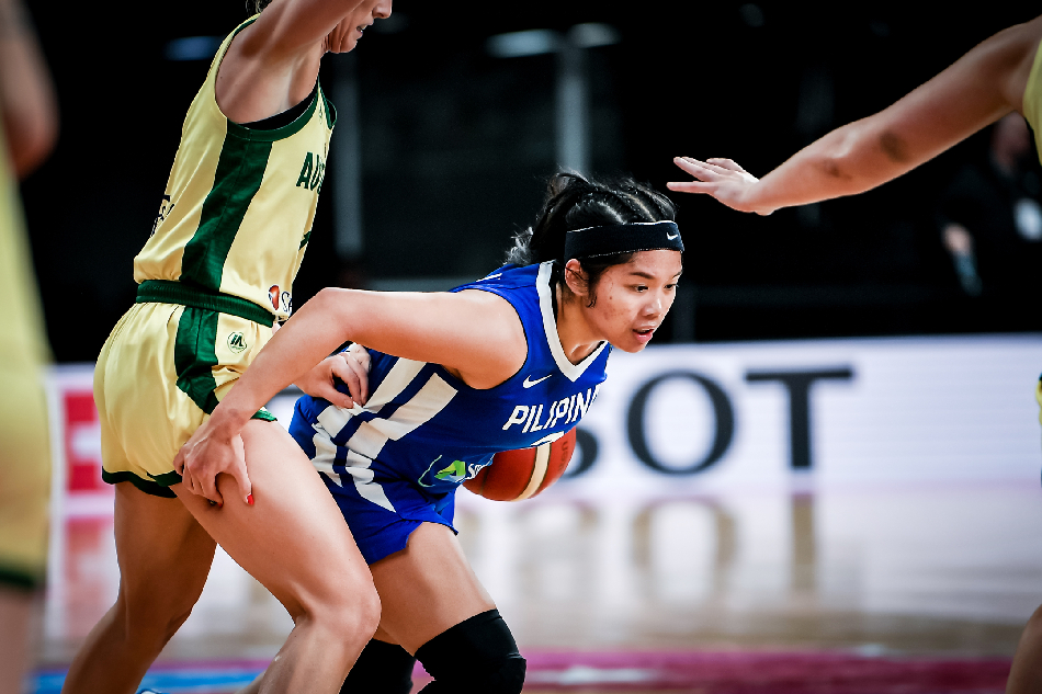 Vanessa De Jesus in action for Gilas Pilipinas. FIBA Asia/File