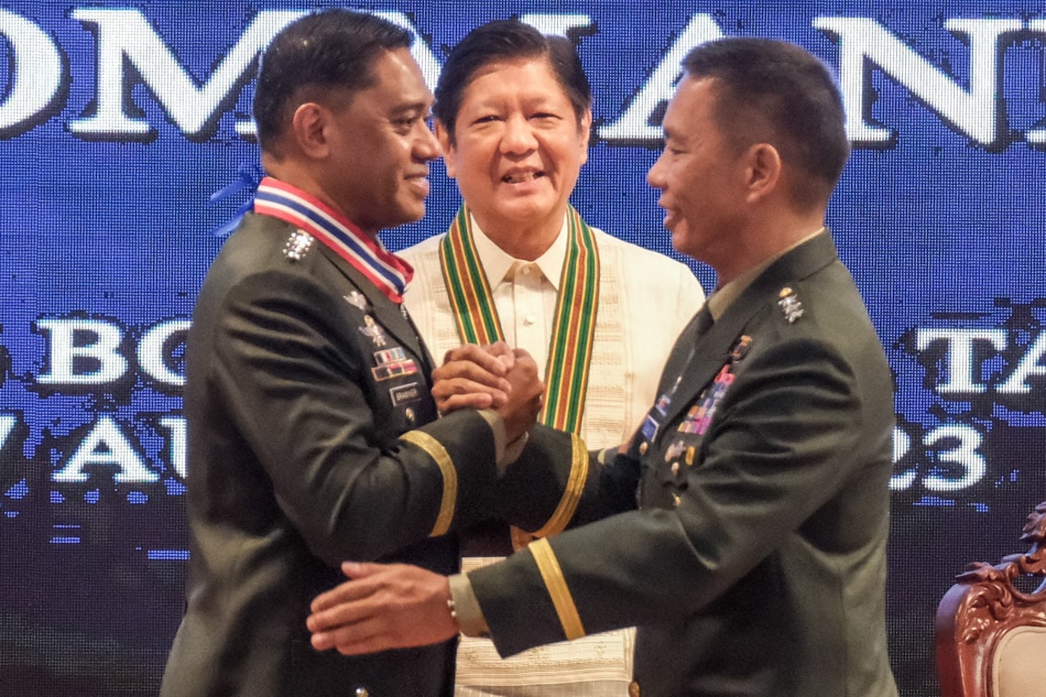 Marcos Jr leads Philippine Air Force change of command ceremony