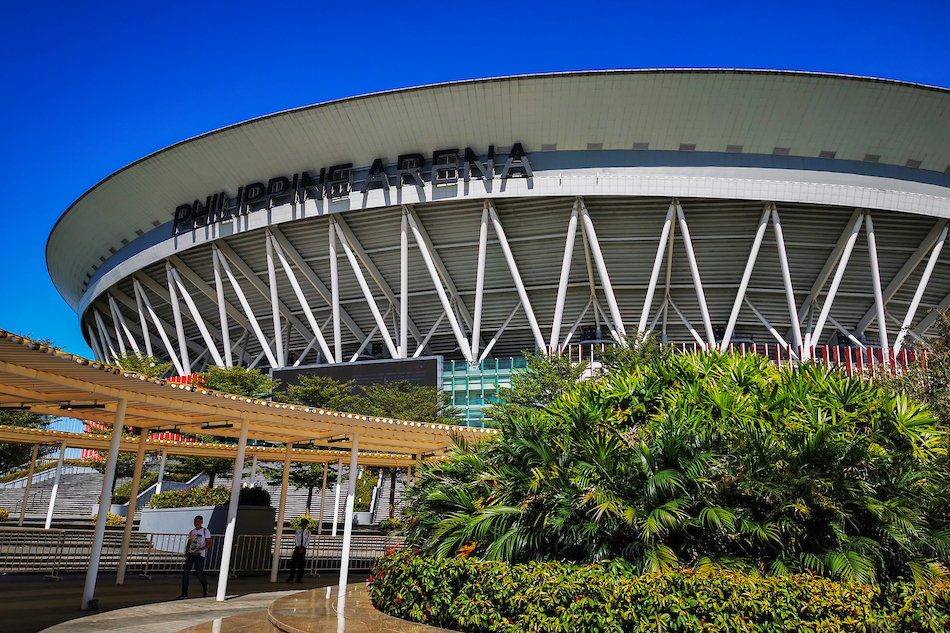 The Philippine Arena in Bocaue, Bulacan in this photo taken on December 11, 2019. Gigie Cruz, ABS-CBN News