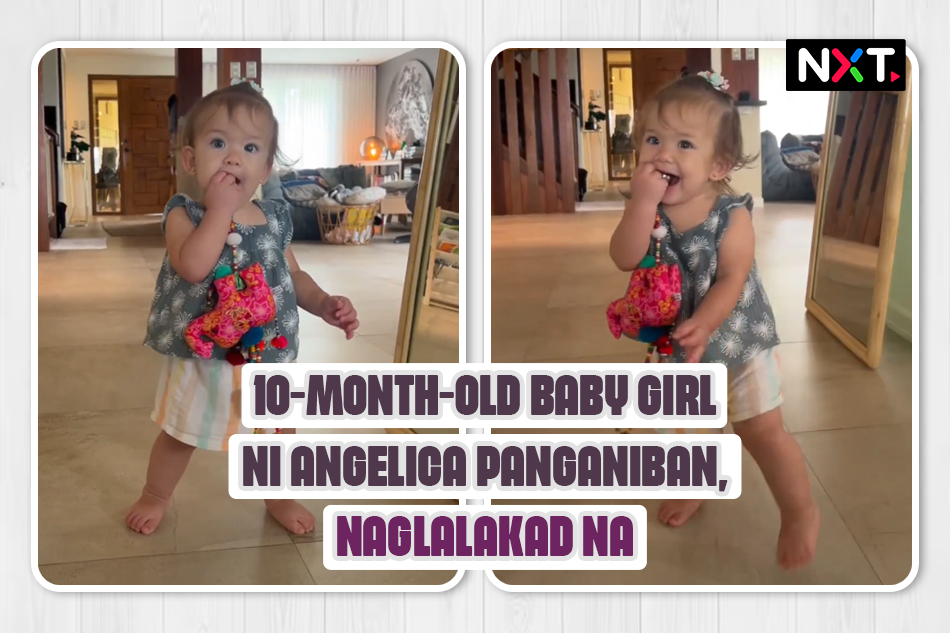 10 month old Baby Girl Ni Angelica Panganiban Naglalakad Na Filipino 