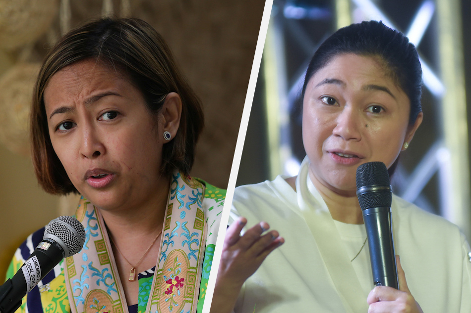 Makati Mayor Abby Binay. RIGHT: Taguig Mayor Lani Cayetano. George Calvelo ABS-CBN News/Composite file