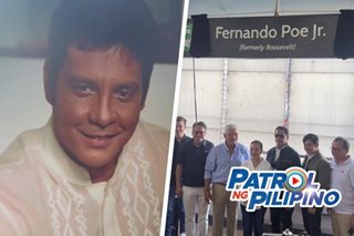 ‘Da King’, nakapangalan na sa LRT station