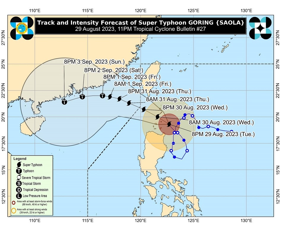 Super Typhoon Goring: Signal No. 5 Up In Babuyan Islands | ABS-CBN News