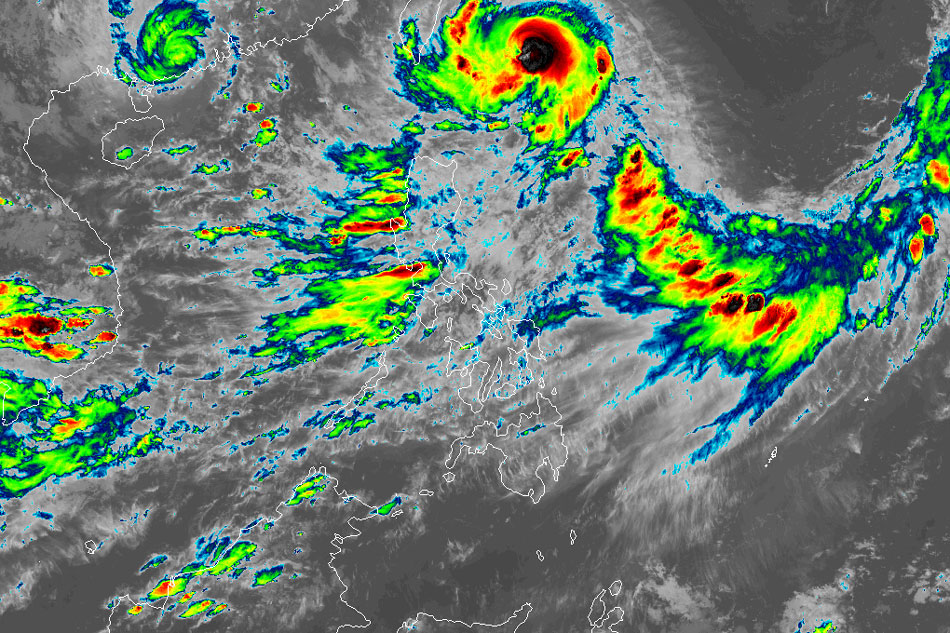 Monsoon rains to drench western Luzon as Typhoon Hanna intensifies