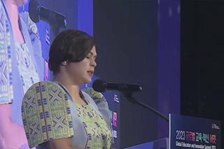 Duterte highlights AI challenges in S. Korea education summit