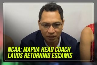 NCAA: Mapua head coach lauds returning Escamis