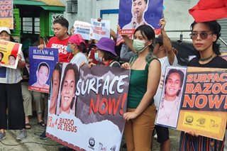 Kin of missing activists continue to call for their release