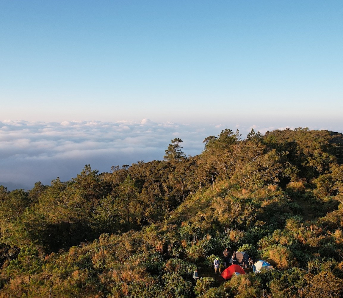 An overnight stay on Mt. Ugo is a must to enjoy its stunning sunrise and sea of clouds. Photo courtesy of Nueva Vizcaya Tourism