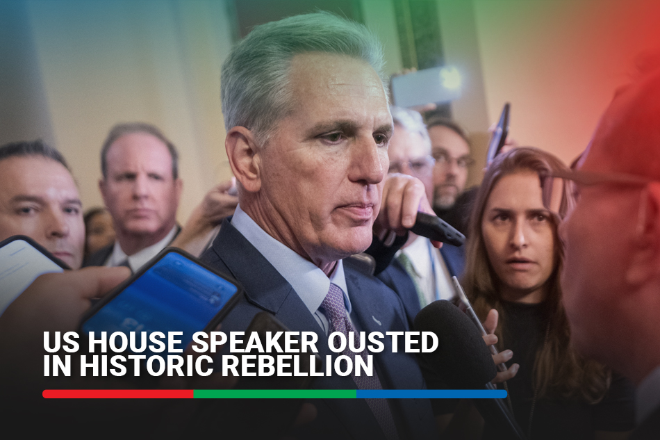 US House votes to oust Speaker McCarthy