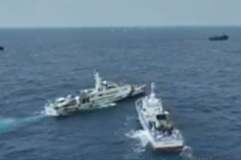 Chinese Coast Guard Conducts Dangerous Maneuvers Vs PH Vessels | ABS ...