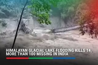 At least 14 dead, 100 missing after Himalayan glacial lake flooding