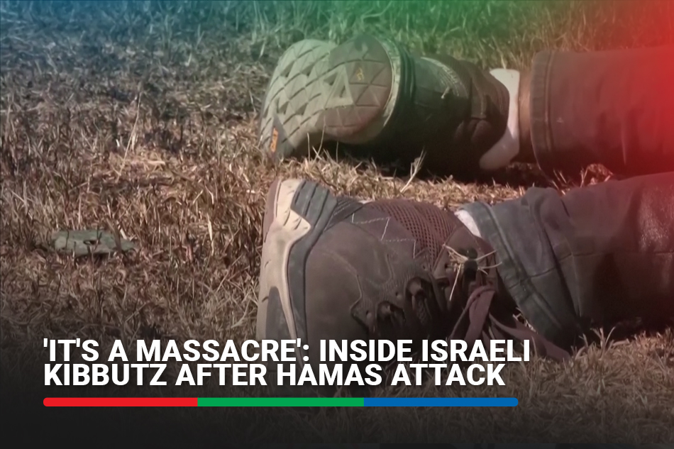 Its A Massacre Inside Israeli Kibbutz After Hamas Attack Abs Cbn News