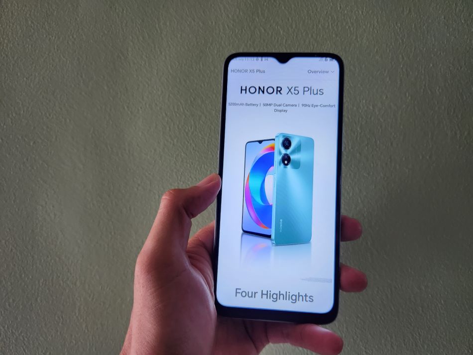 The HONOR X5 Plus. ABS-CBN News