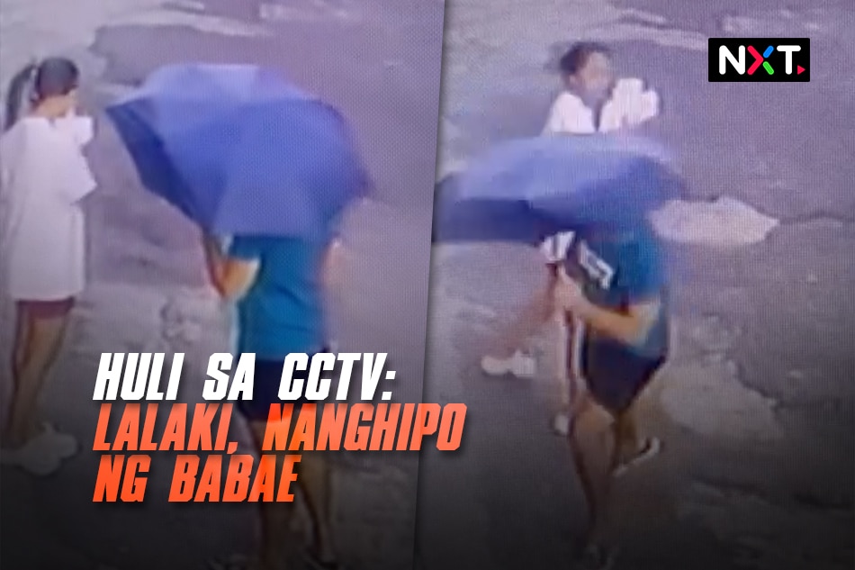 Huli Sa Cctv Lalaki Nanghipo Ng Babae Abs Cbn News 