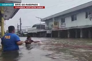 Floods swamp Northern Samar