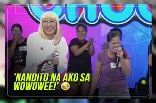 'Bigyan ng jacket!' Contestant mistakes 'Showtime' for 'Wowowee'