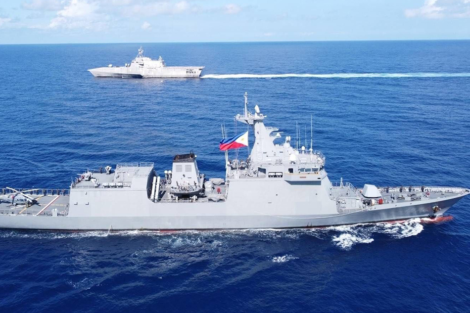 Ph Us Ships Hold Maritime Tactical Exercises In West Ph Sea Abs Cbn News