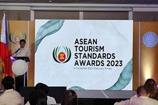 Tourism pioneers honored at PH-ASEAN Tourism Standards Awards