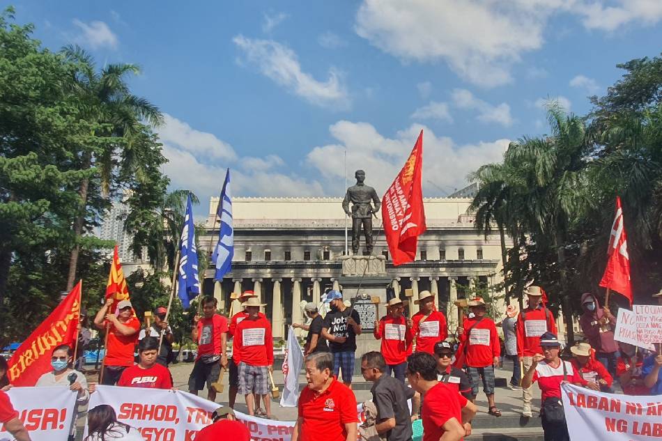 Labor Groups To March For Wage Hikes On Bonifacio Day Abs Cbn News