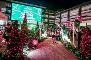 Welcoming Christmas with a visual treat