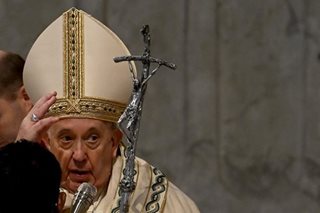 Pope condemns increasing 'death spiral' in Middle East