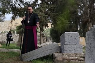 Dozens of Christian graves vandalized in Jerusalem