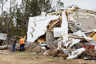 Tornado aftermath in Alabama