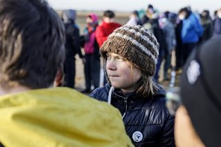 Greta Thunberg briefly detained at German coal mine protest: police