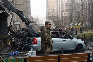 16 killed in Ukraine helicopter crash
