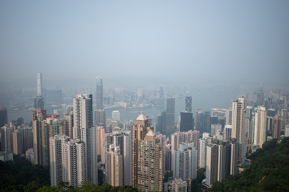 General view of the skyline on Hong Kong Island in Hong Kong, China, 05 September 2020. Jerome Favre, EPA-EFE/File