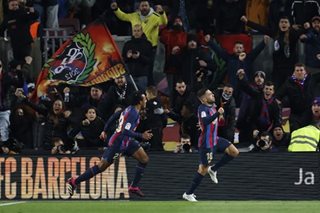Football: Barcelona beat Sevilla to extend Liga lead