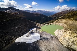 Glacier lakes swollen by global warming threaten millions