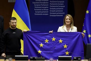 Zelensky addresses European Parliament