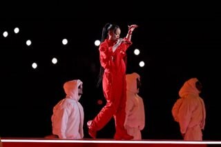 Rihanna performs hits at Super Bowl - with a very special guest