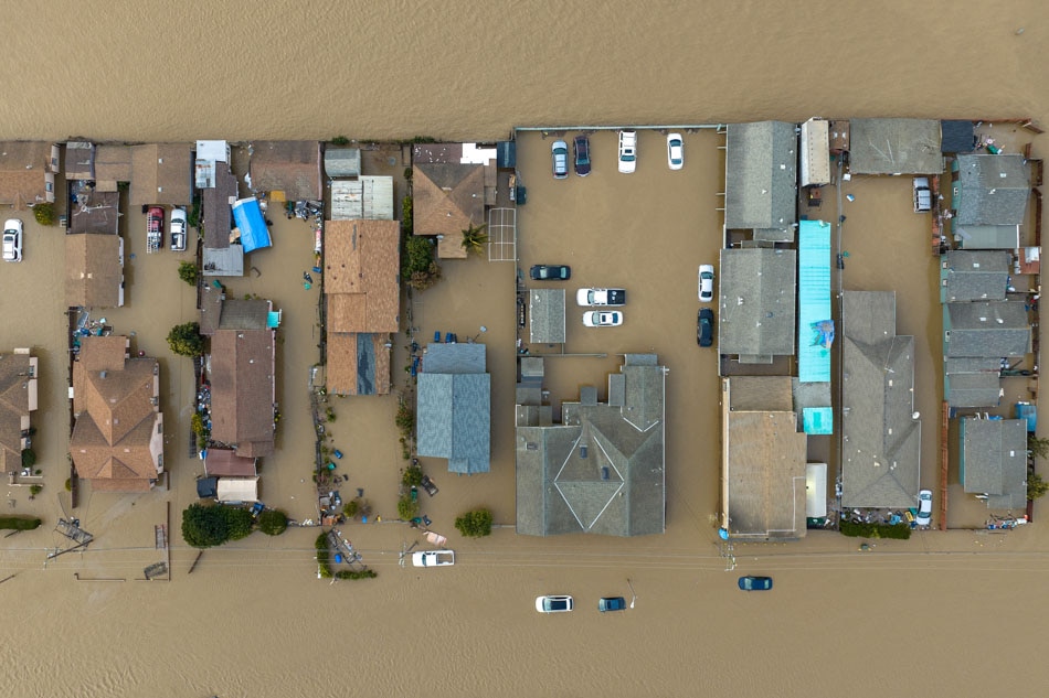 Massive flooding in Pajaro, California ABSCBN News