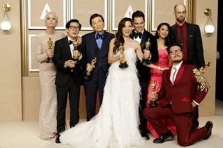 Bizarre, beloved 'Everything Everywhere' wins best picture Oscar