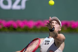 Tennis: Rybakina advances at Indian Wells, Fritz breezes