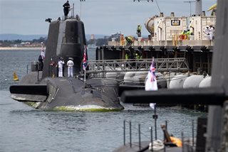 China warns AUKUS allies on 'path of error, danger' with subs pact