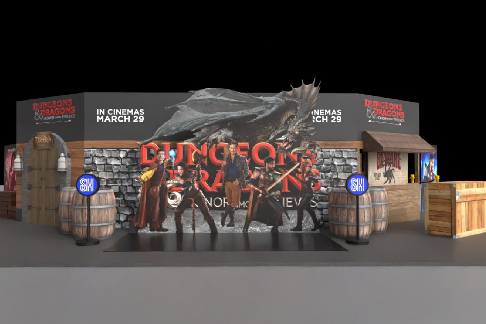 The Dungeons and Dragons Tavern. Handout