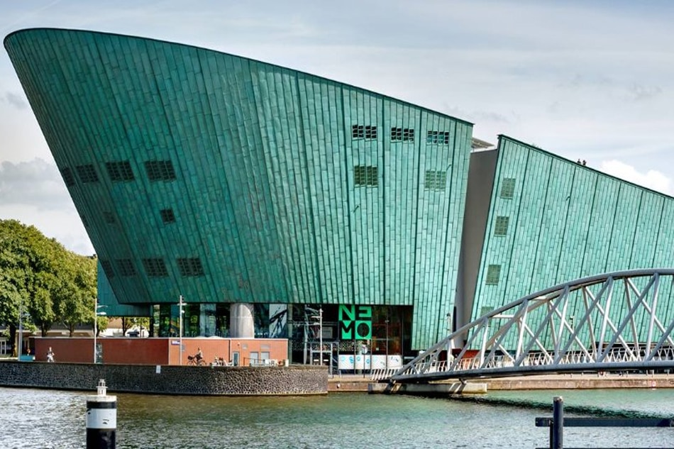 The NEMO science museum in Amsterdam, the Netherlands. Photo from NEMO Twitter page.