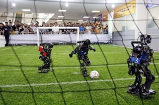 Robots in football