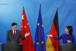 Germany, China clash over Ukraine