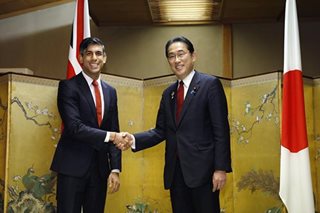 Japan, UK to deepen ties on security amid China rise