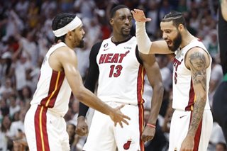 Heat on brink of NBA Finals after 128-102 win over Celtics