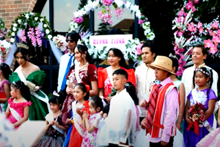 Fil-Canadians hold 'Santacruzan' in Alberta