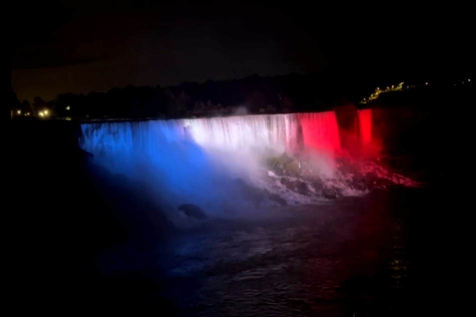 Niagara Falls light up for PH Independence Day ABSCBN News