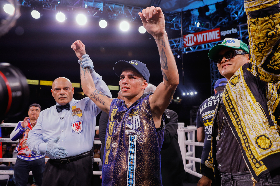 Argentine boxer Fernando Martinez. Esther Lin / SHOWTIME